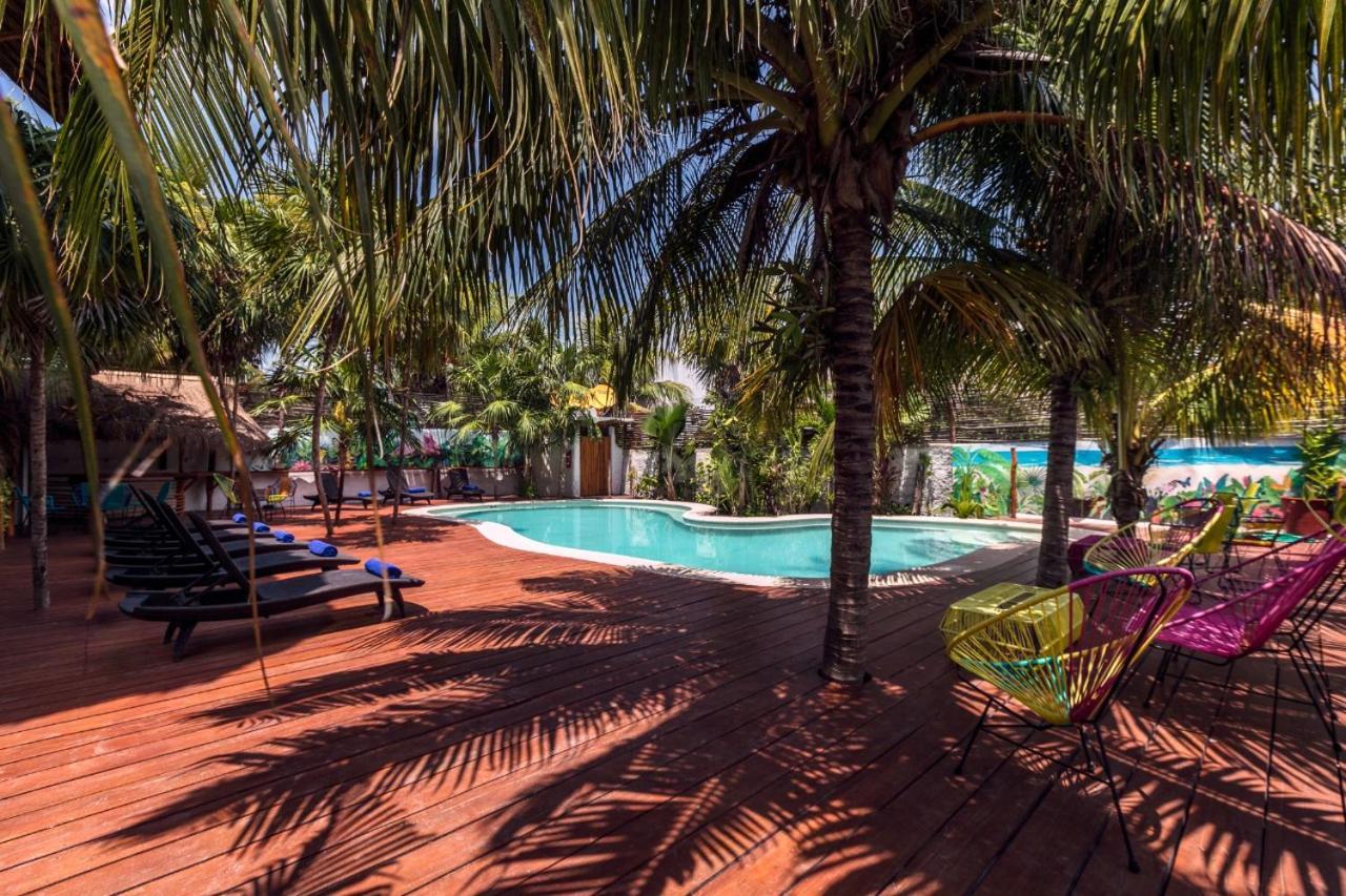 Готель La Palma Holbox Екстер'єр фото