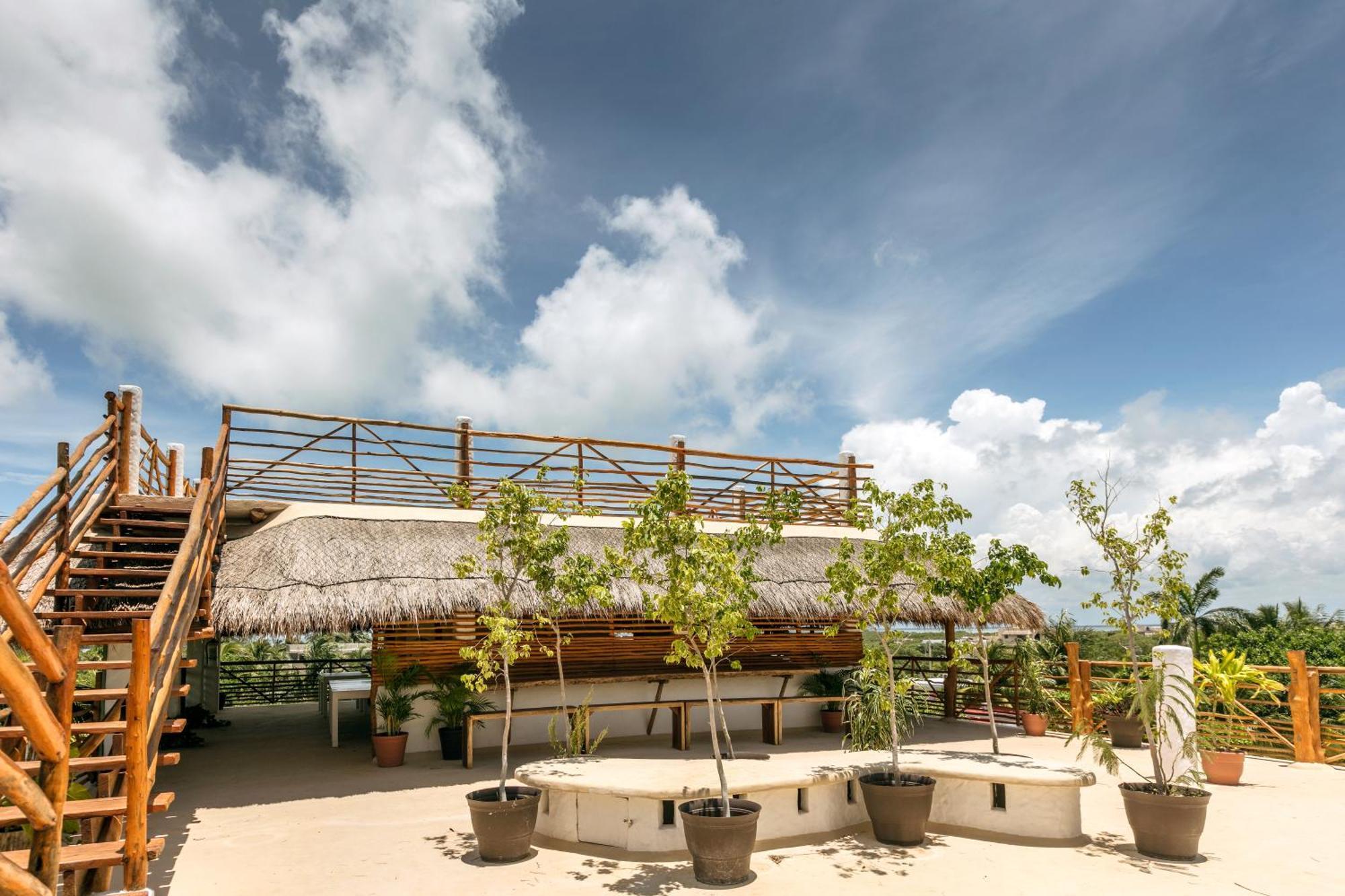 Готель La Palma Holbox Екстер'єр фото