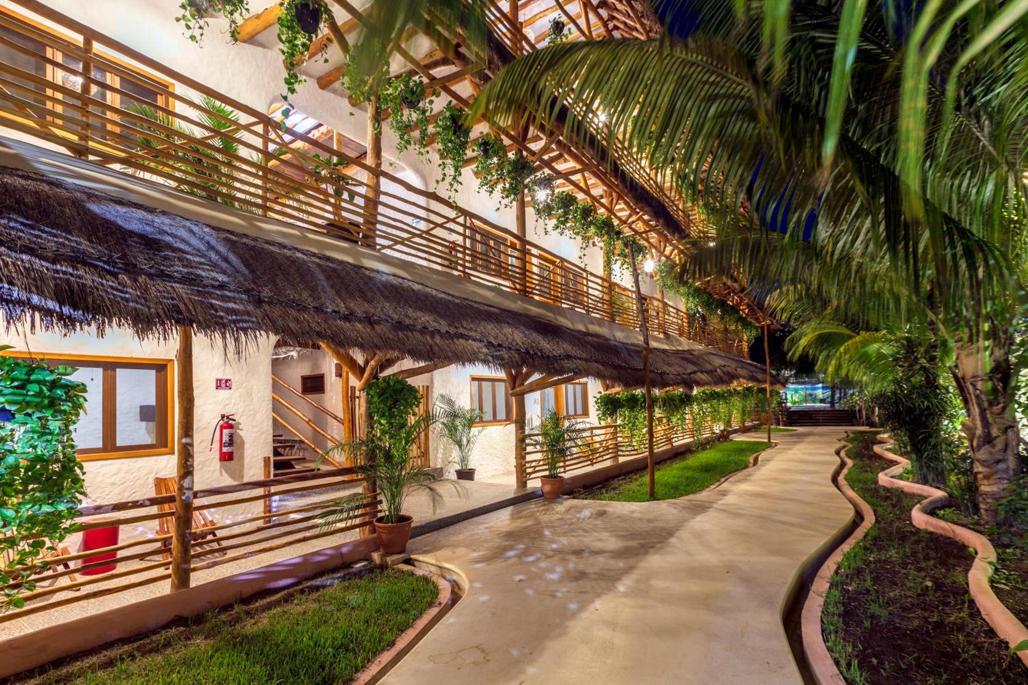 Готель La Palma Holbox Екстер'єр фото